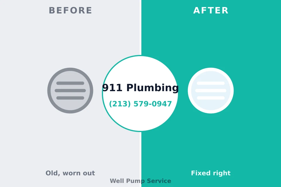 Before and after: plumbing repair White Rock, NM